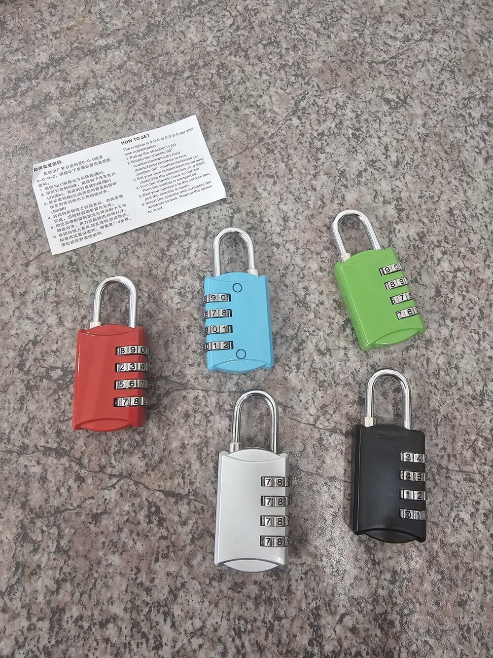Combination Lock Discover School Gym Sports Lockers Padlock. 5 For $20